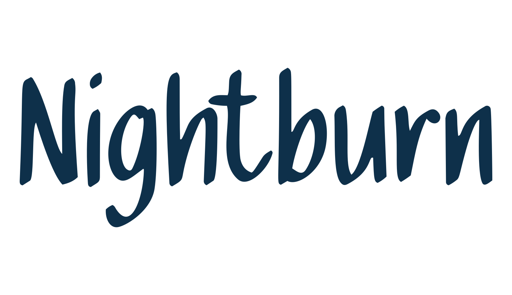 Nightburn, script handwritten fancy decorative calligraphy font preview