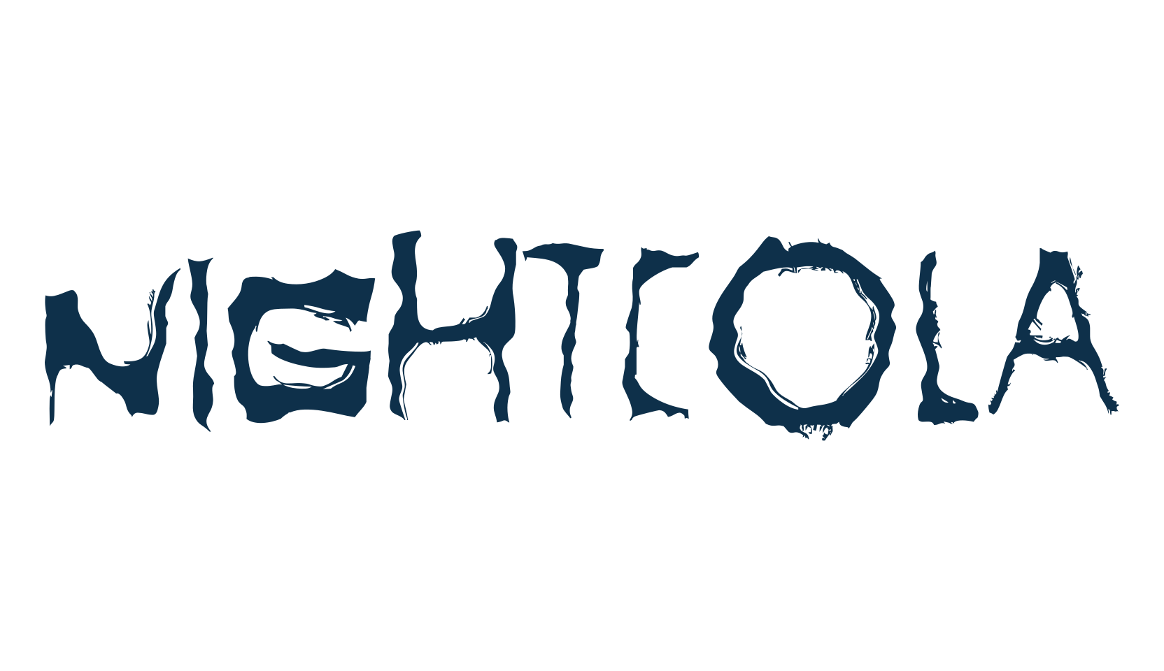 NightCola, holiday halloween fancy decorative horror font preview