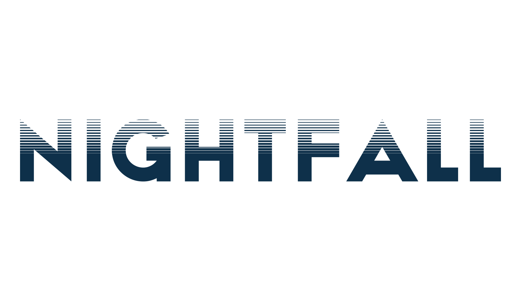 Nightfall, fancy various decorative font preview