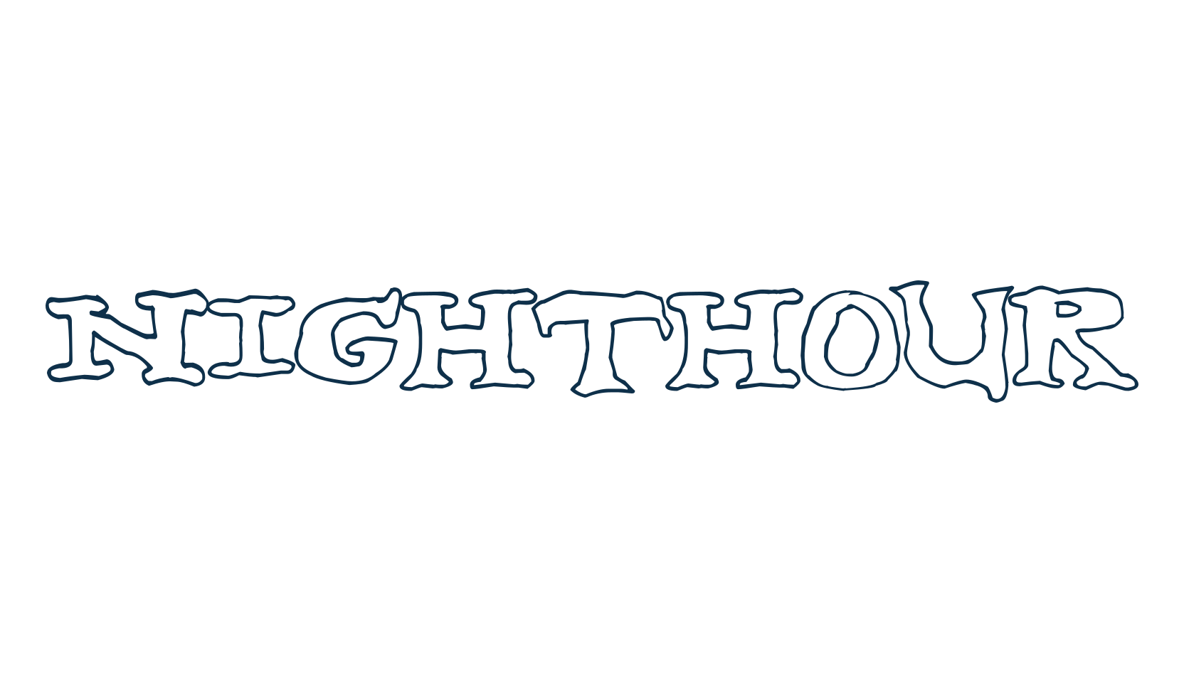 Nighthour, halloween font preview