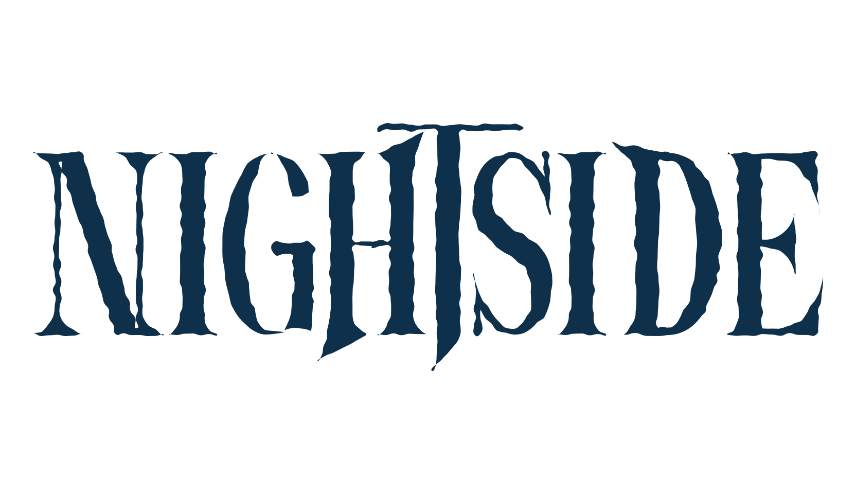 Nightside, halloween font preview