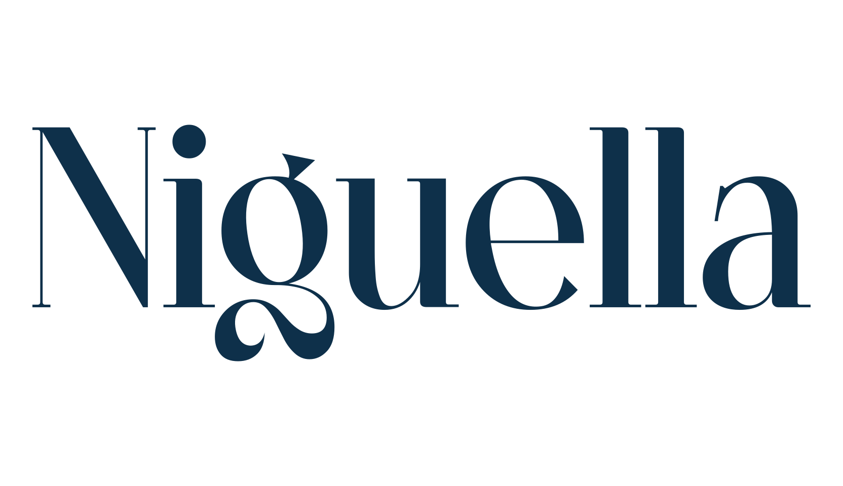 Niguella, basic serif font preview