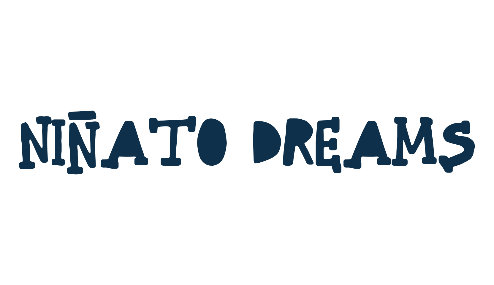 Niñato Dreams, fancy cartoon decorative font preview