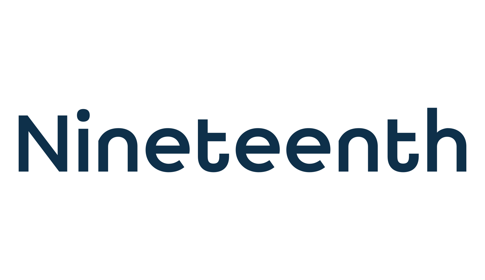 Nineteenth, basic sans serif font preview
