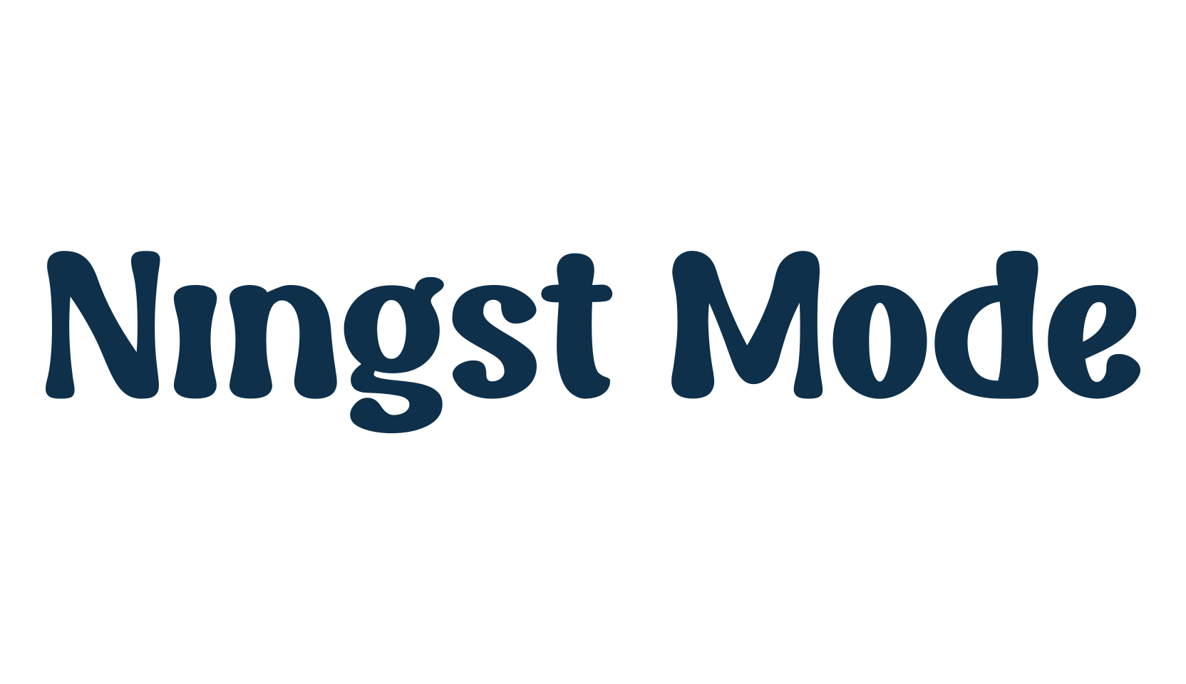 Ningst Mode, various font preview