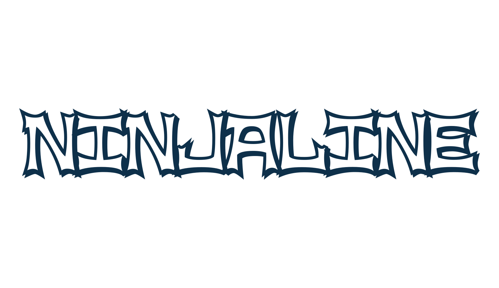 NinjaLine, foreign look chinese, jpn font preview