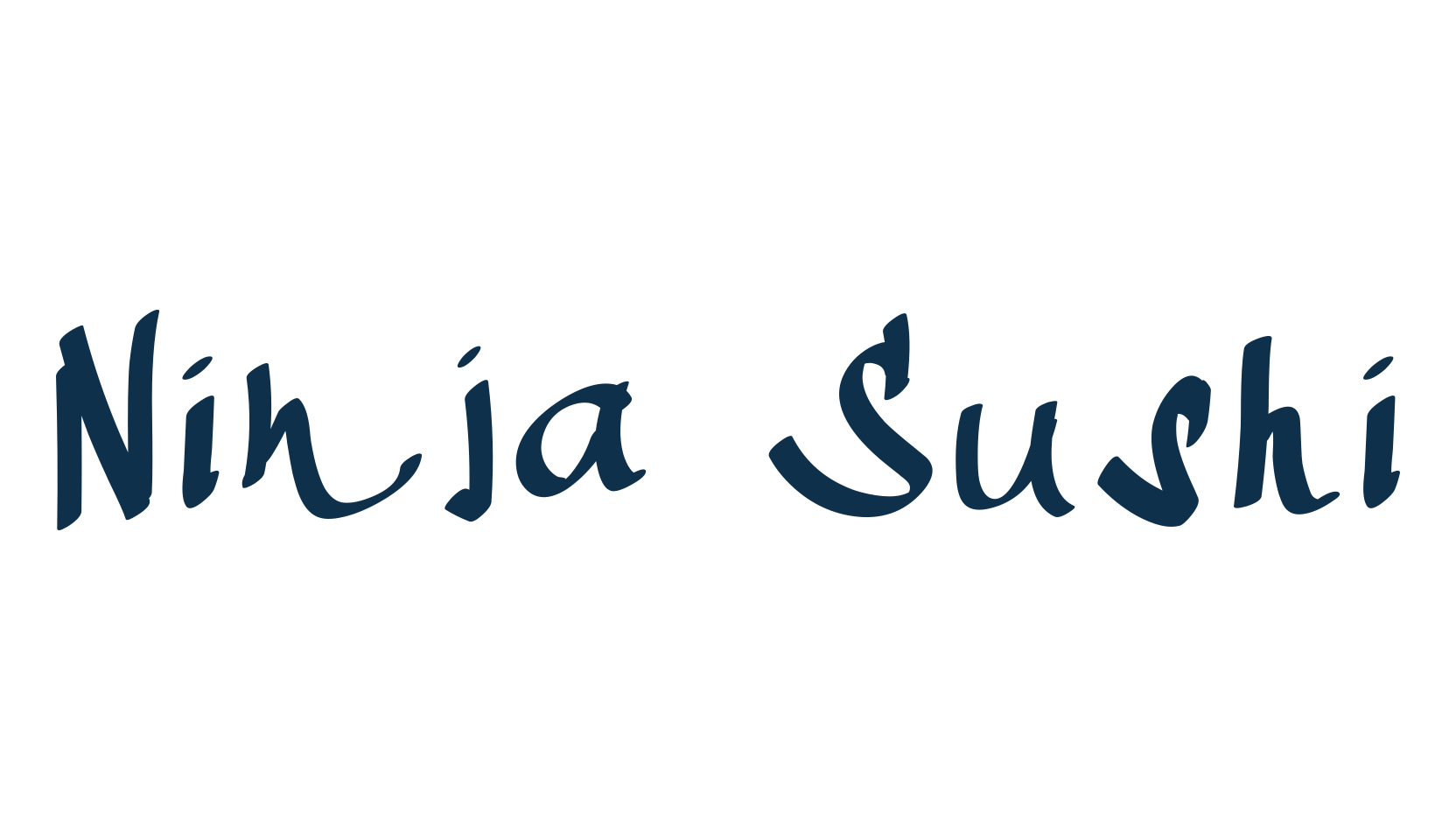 Ninja Sushi, foreign look chinese, jpn font preview