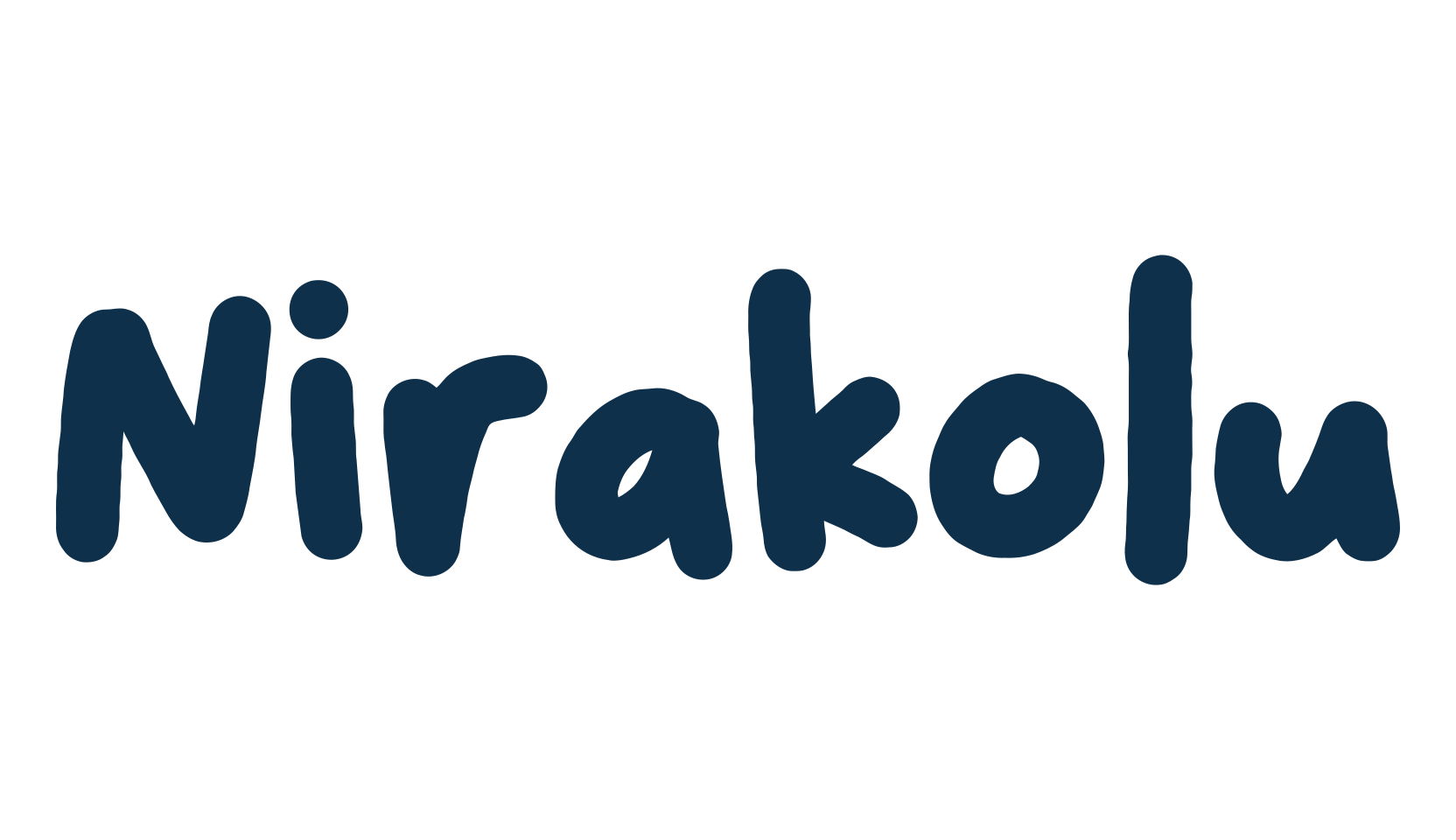 Nirakolu, cartoon font preview