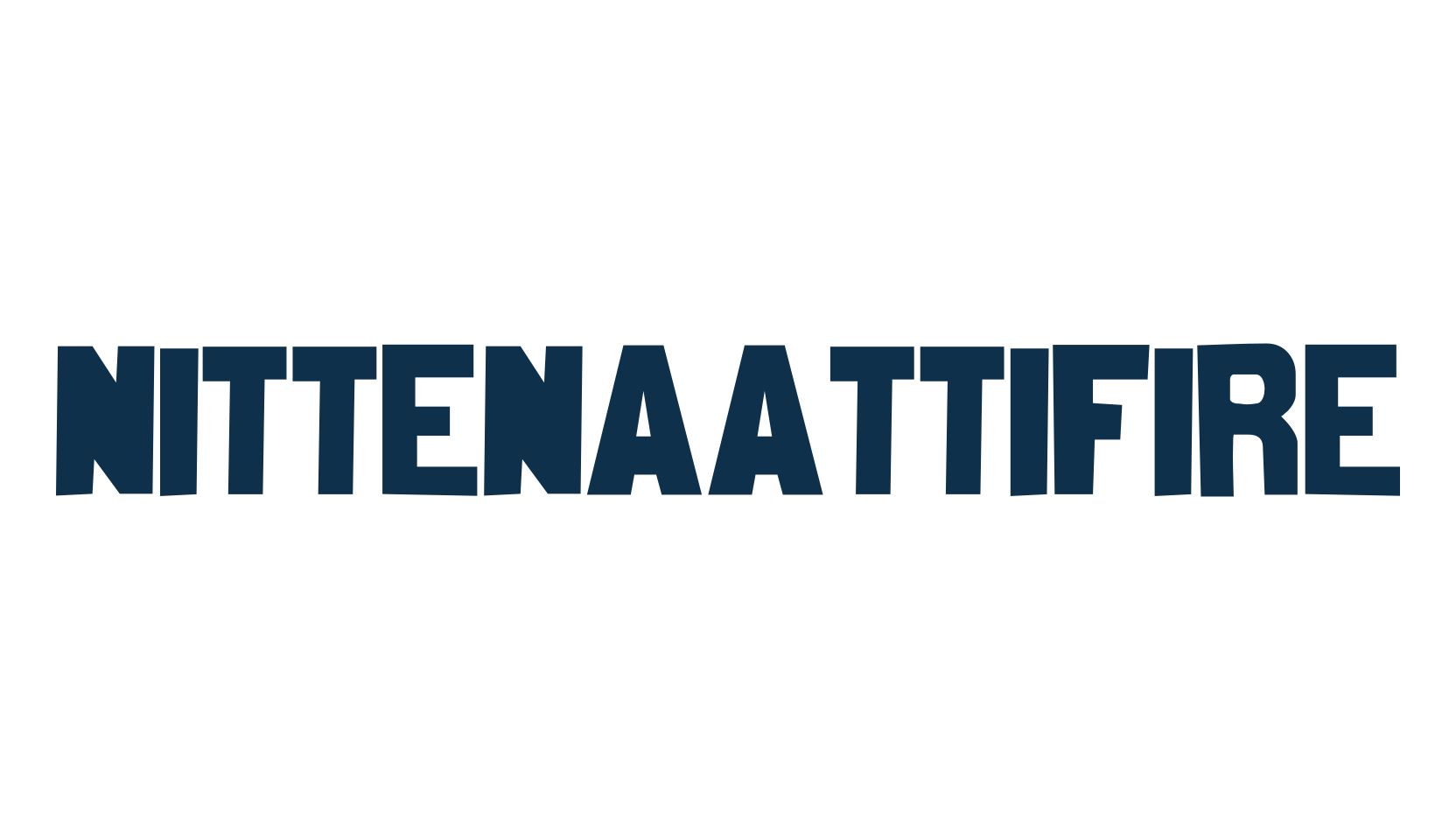 Nittenaattifire, fancy various decorative font preview