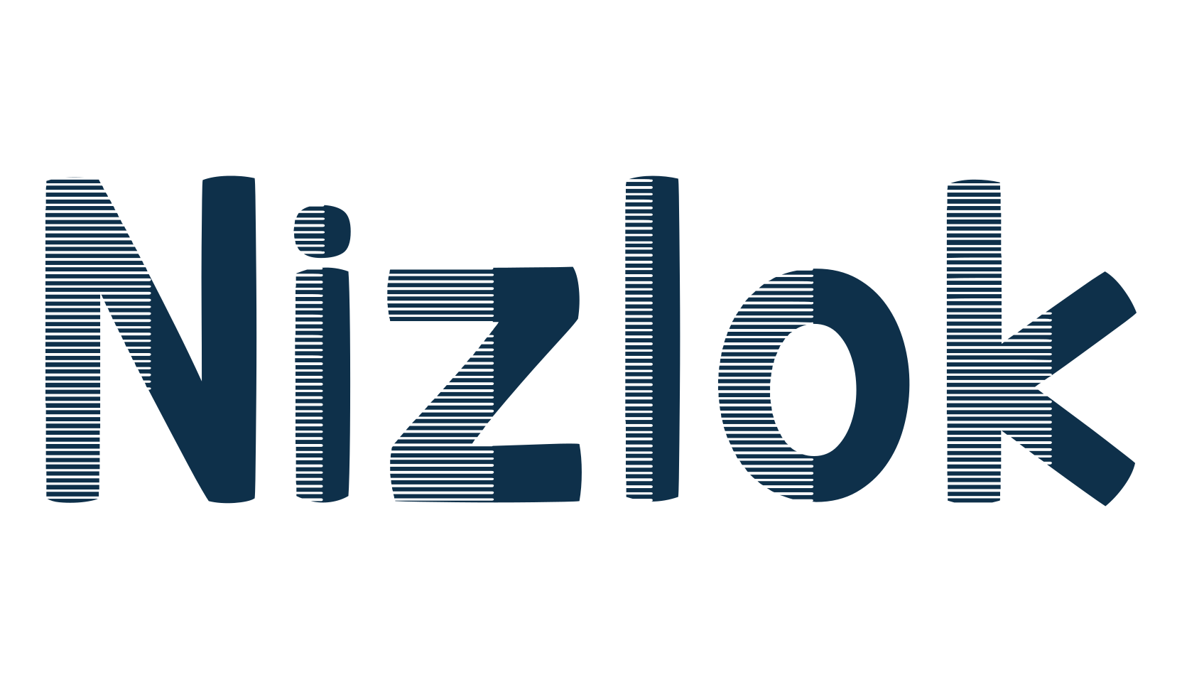 Nizlok, fancy various decorative font preview