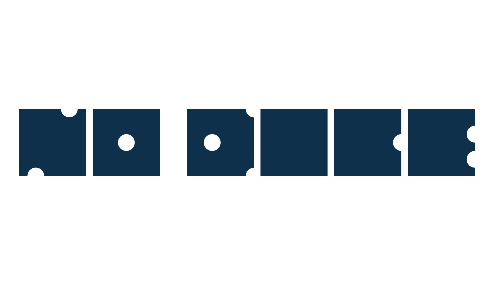 No Dice, square font preview