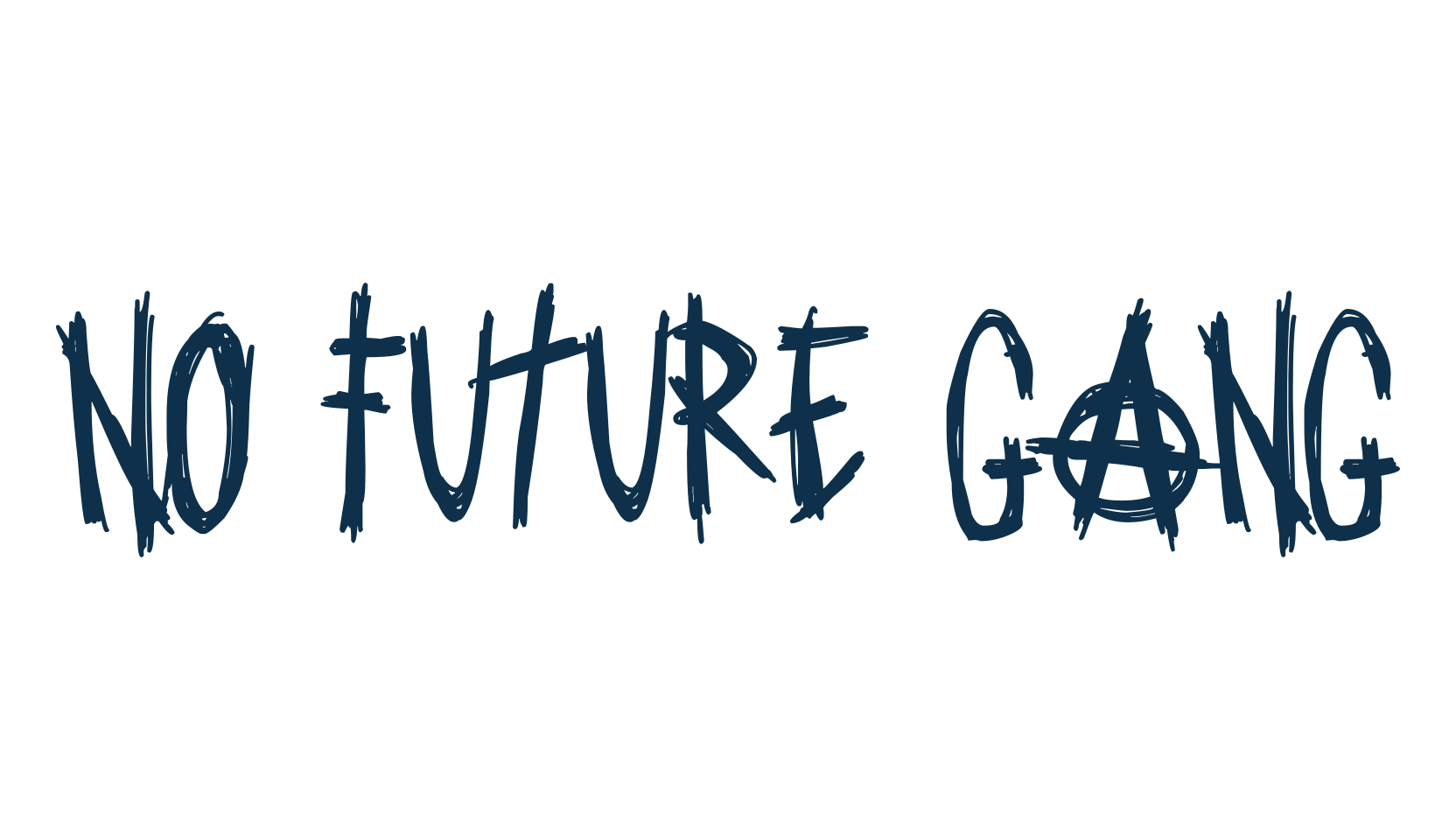 No Future Gang, script trash fancy decorative calligraphy font preview