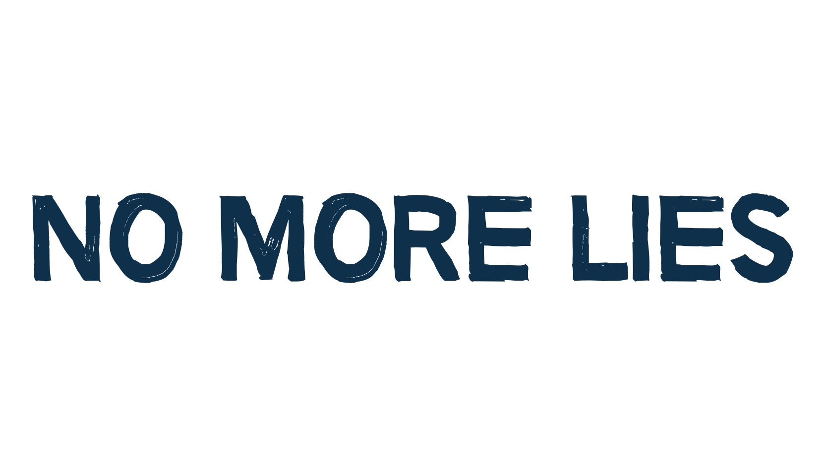 No more lies, fancy eroded decorative font preview