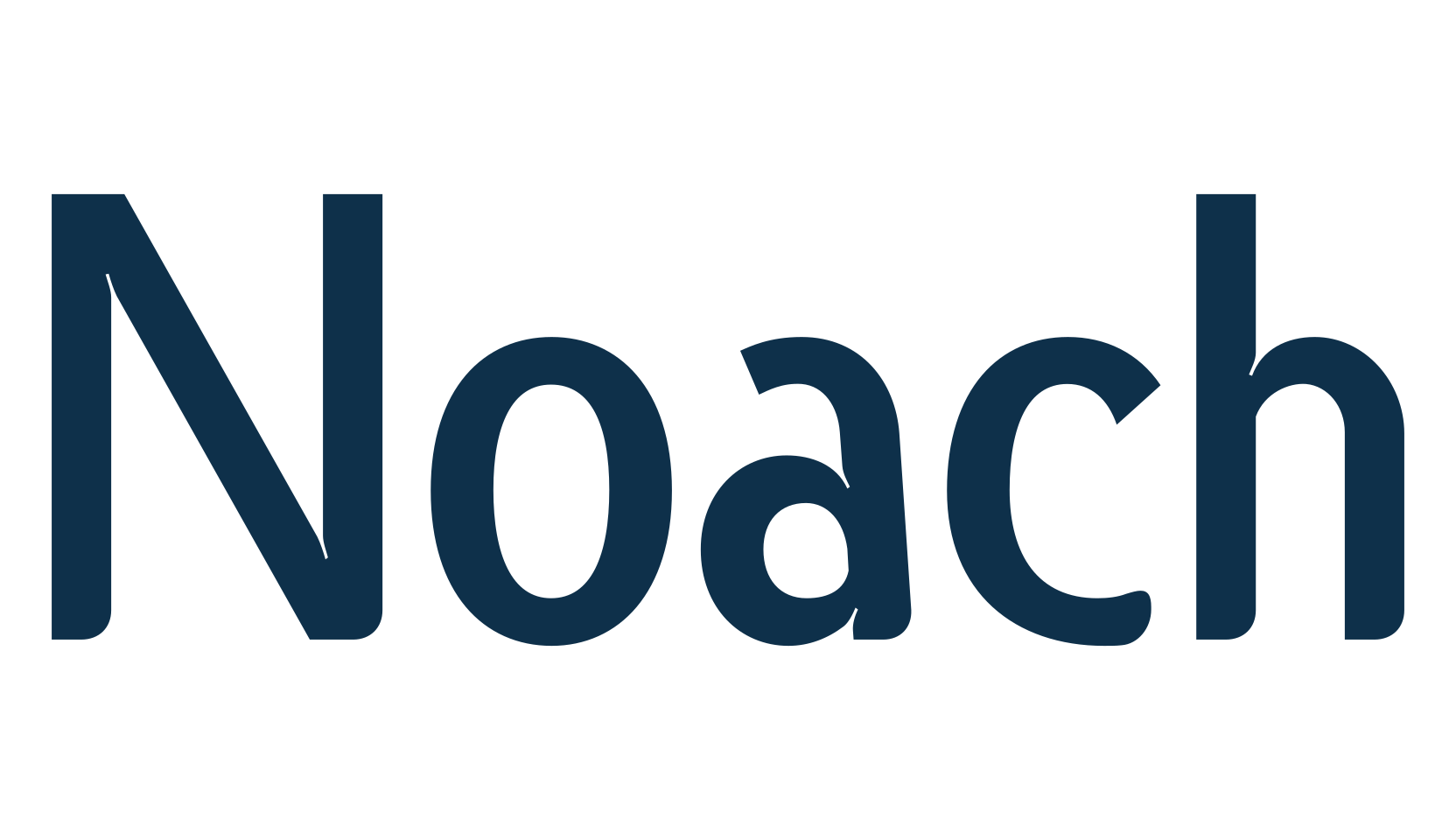 Noach, basic sans serif font preview