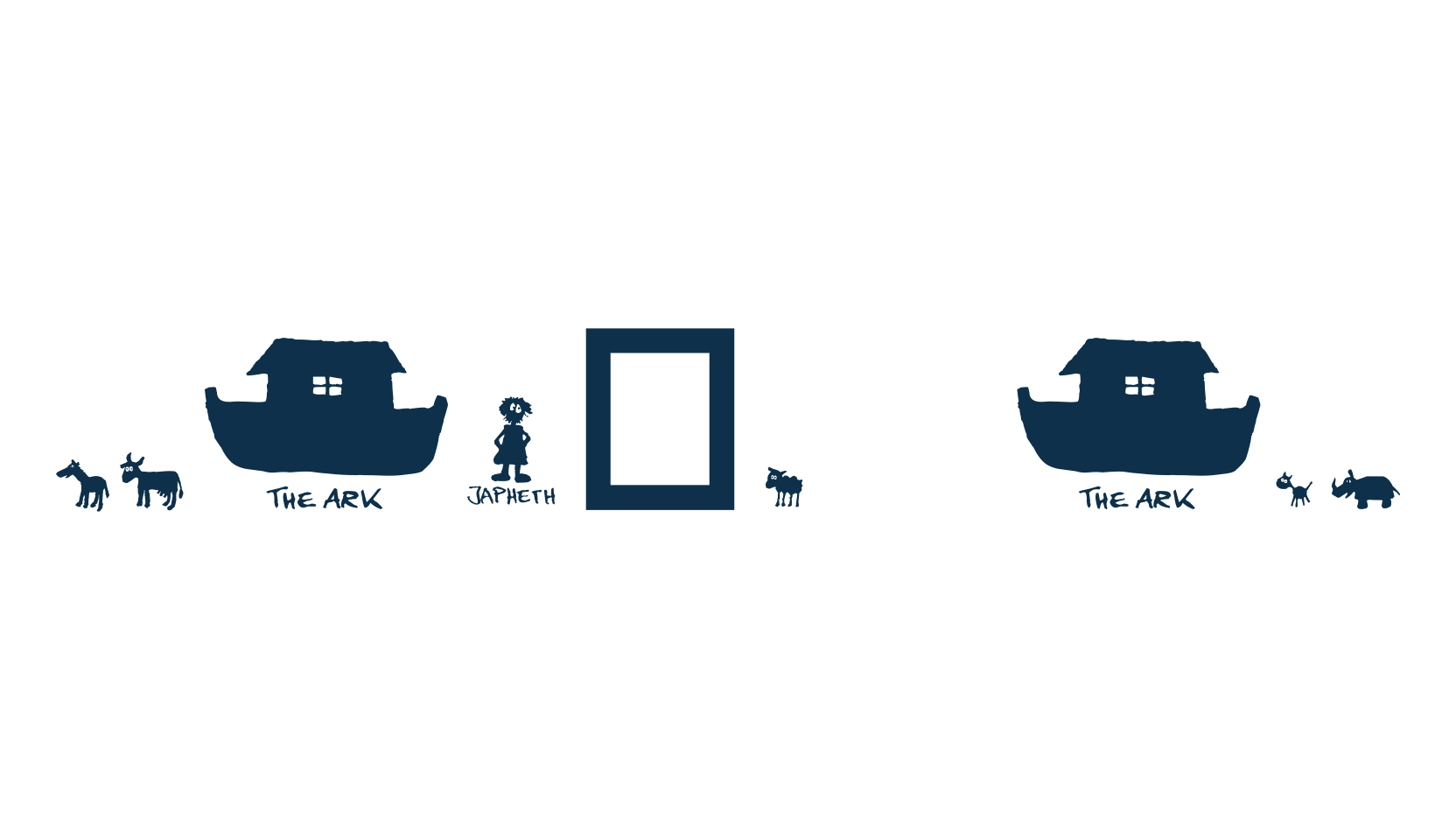 Noah's Ark, display market font preview
