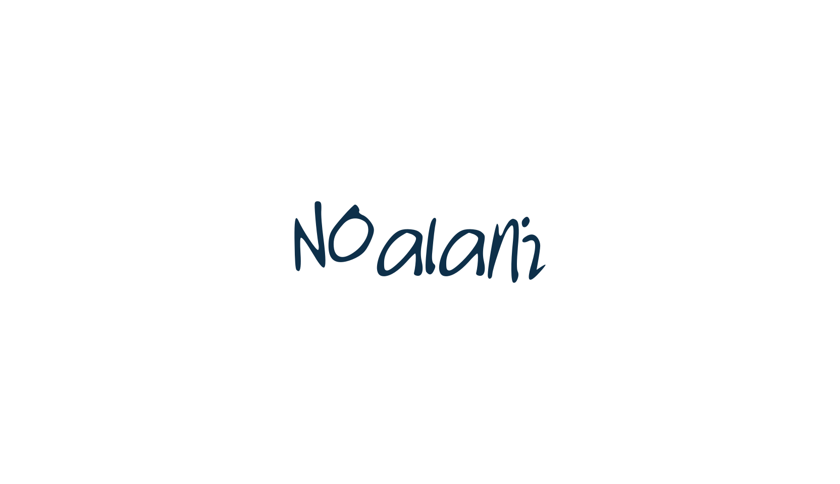 Noalani, script handwritten fancy decorative calligraphy font preview