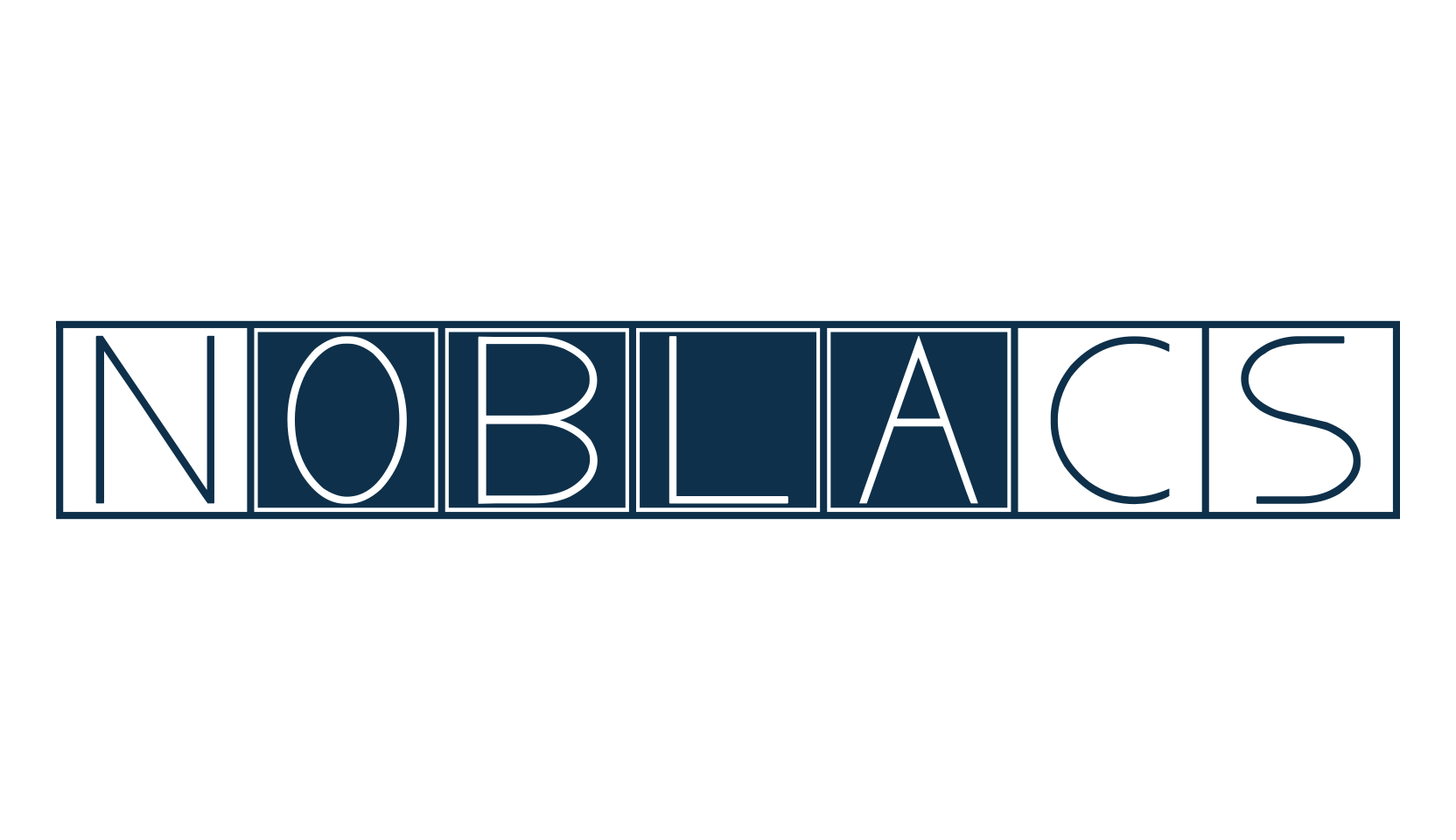 NoblaCS, fancy decorative font preview