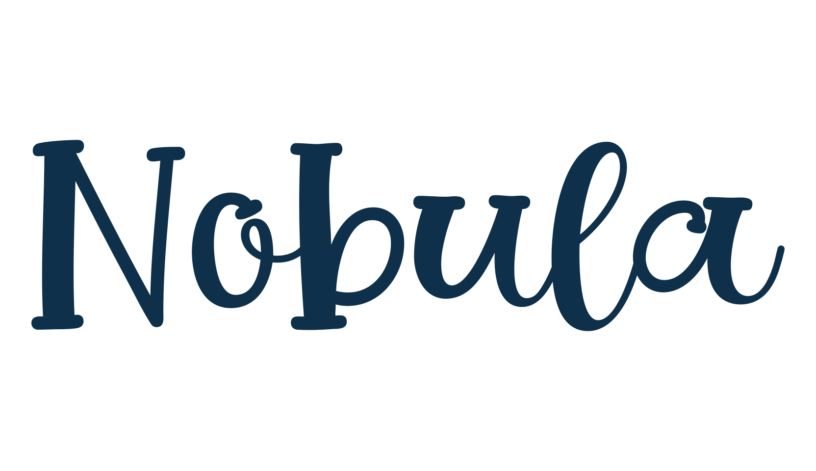 Nobula, display market font preview