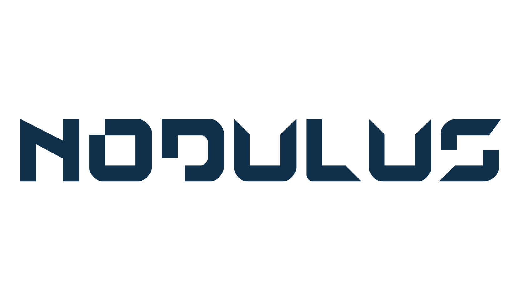 Nodulus, techno sci-fi font preview