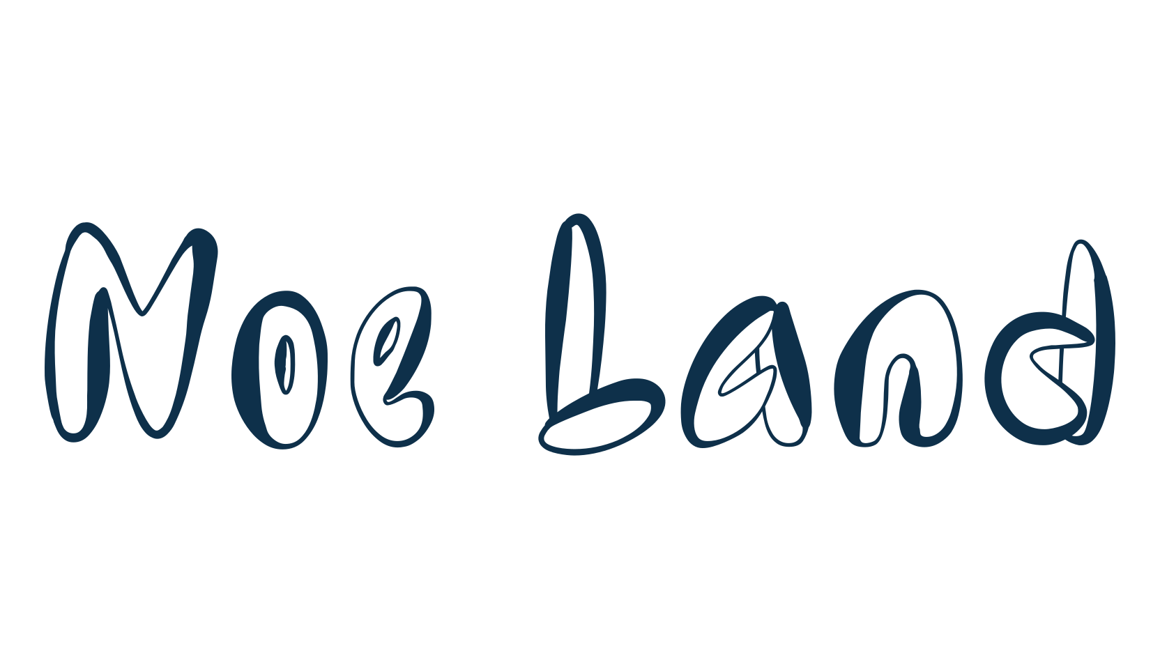 Noe Land, groovy font preview