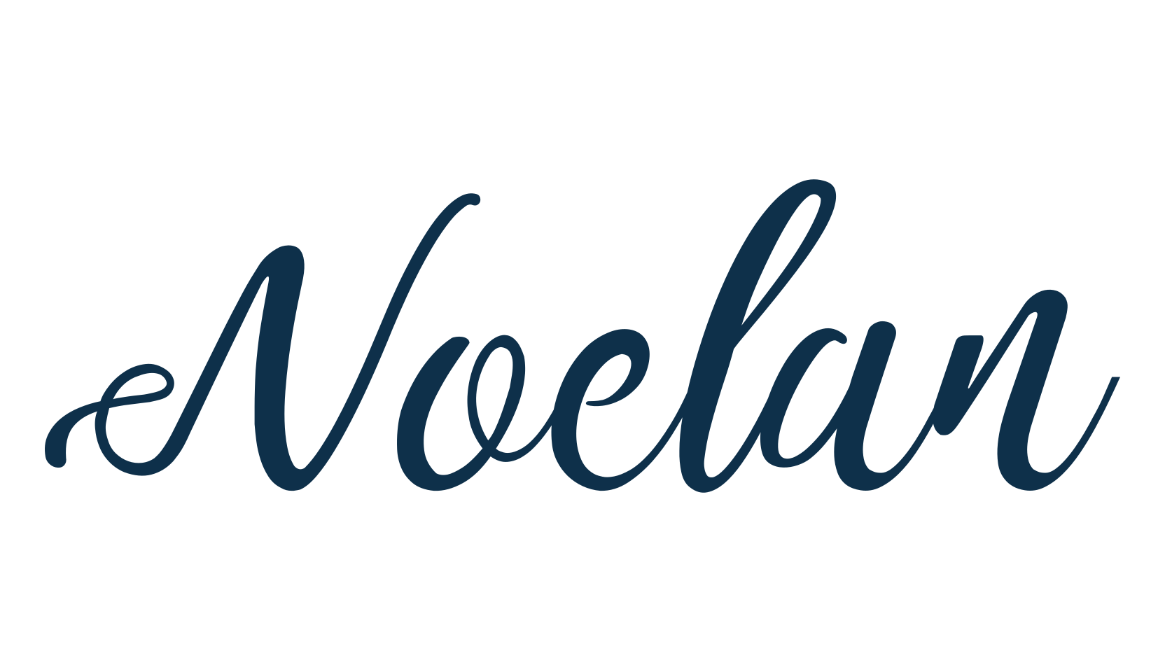 Noelan, handwriting font preview