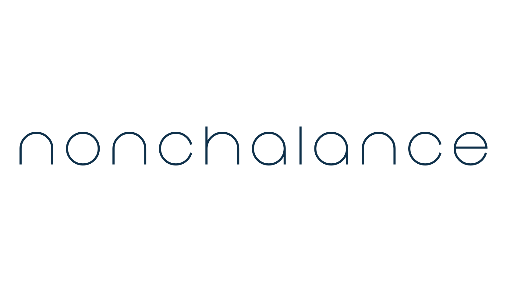 Nonchalance, basic sans serif font preview