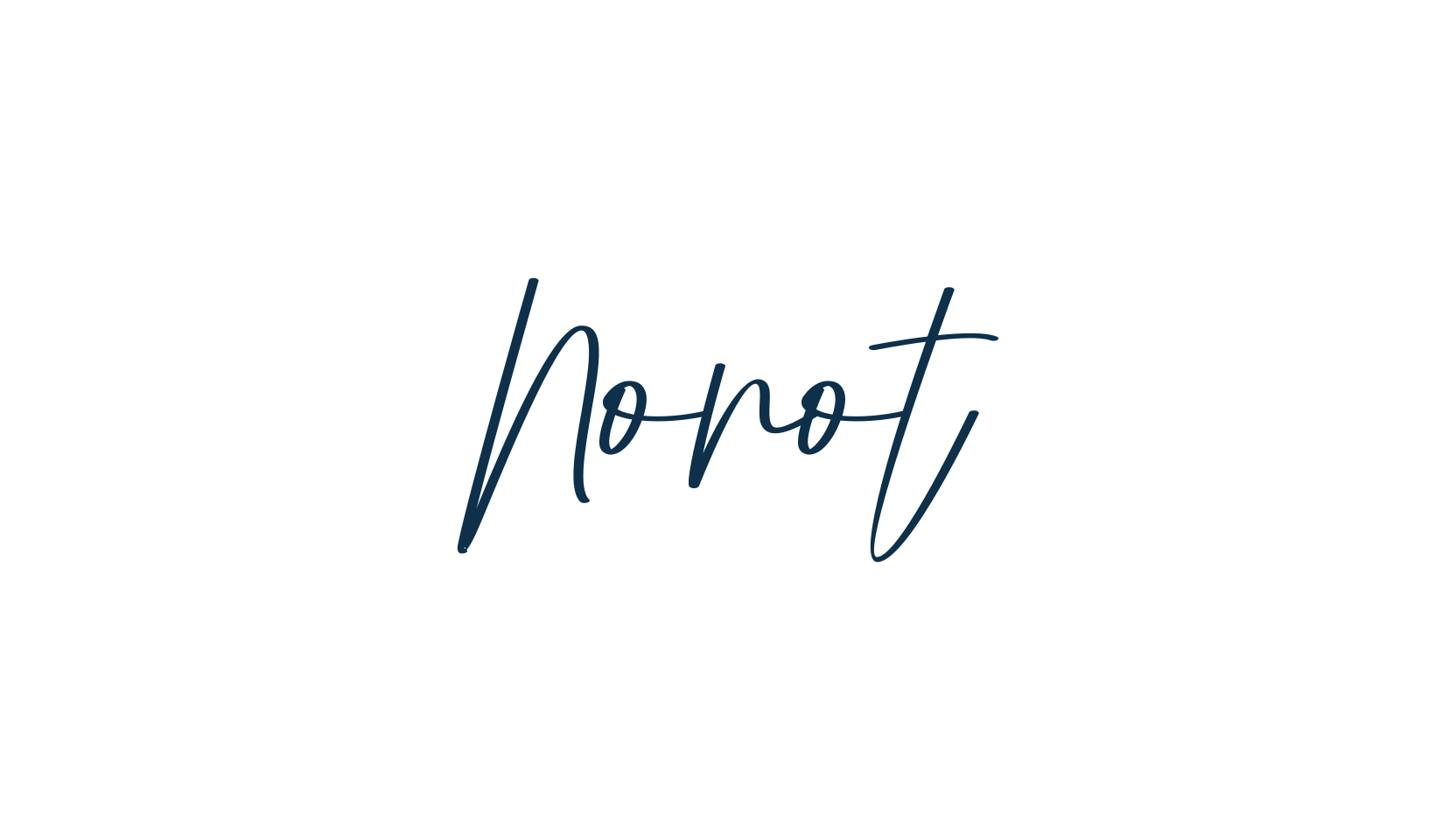 Nonot, handwriting font preview