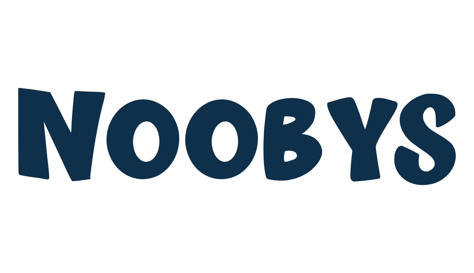 Noobys, fancy cartoon decorative font preview