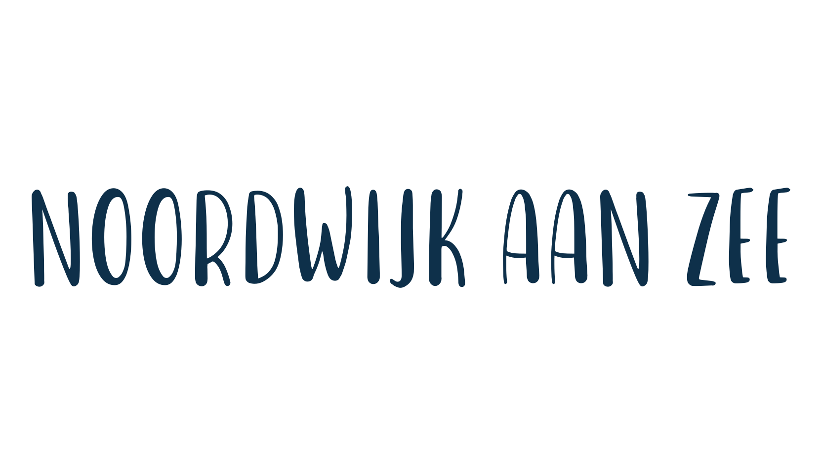 Noordwijk aan Zee, display market font preview