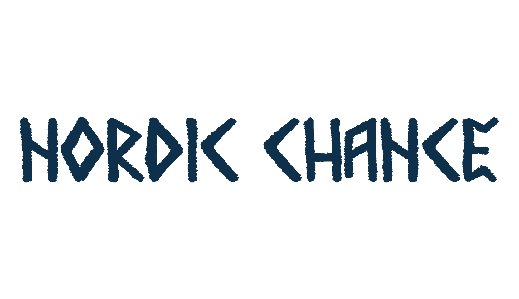Nordic Chance, foreign look roman, greek font preview