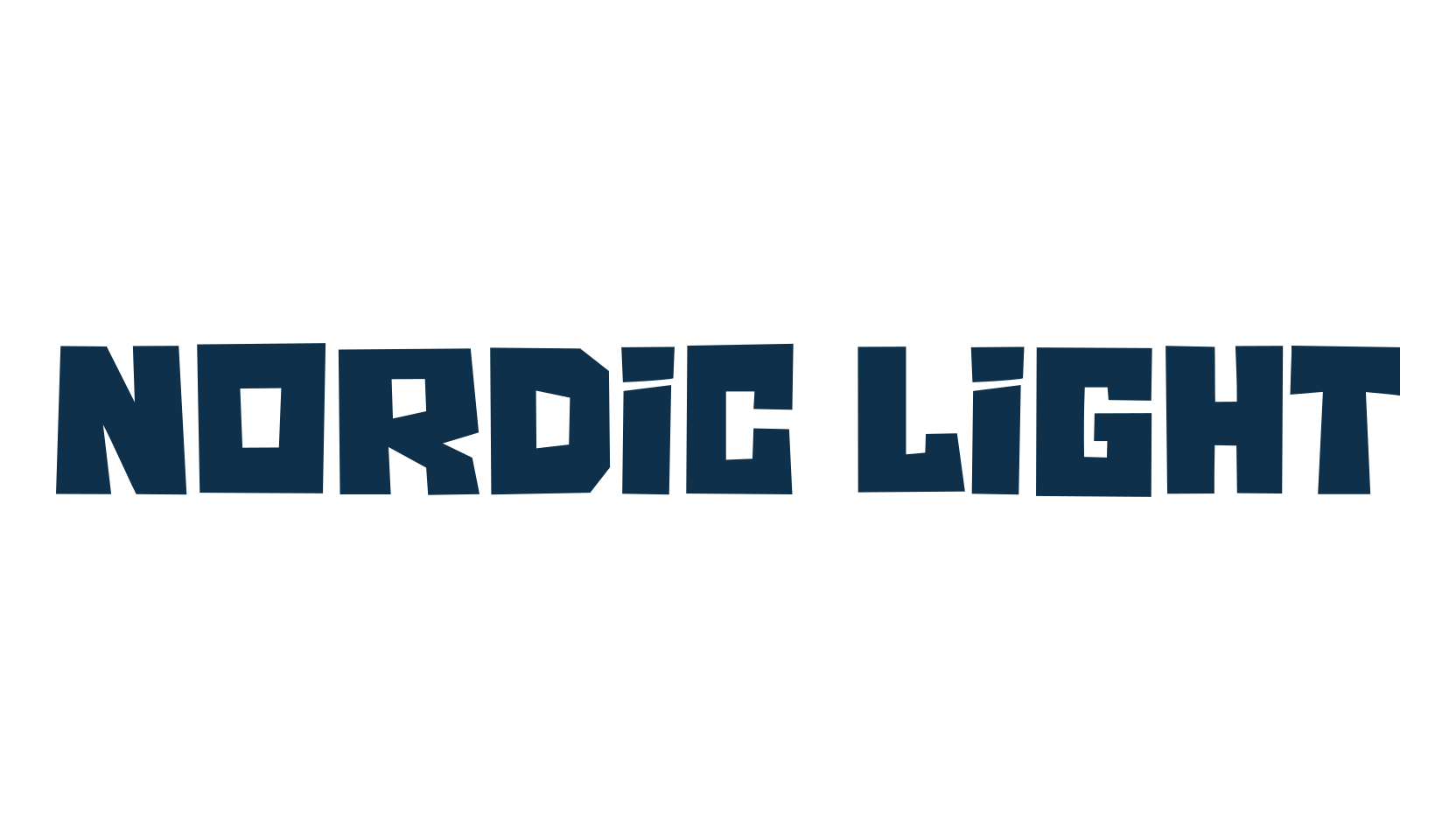 Nordic Light, fancy cartoon decorative font preview
