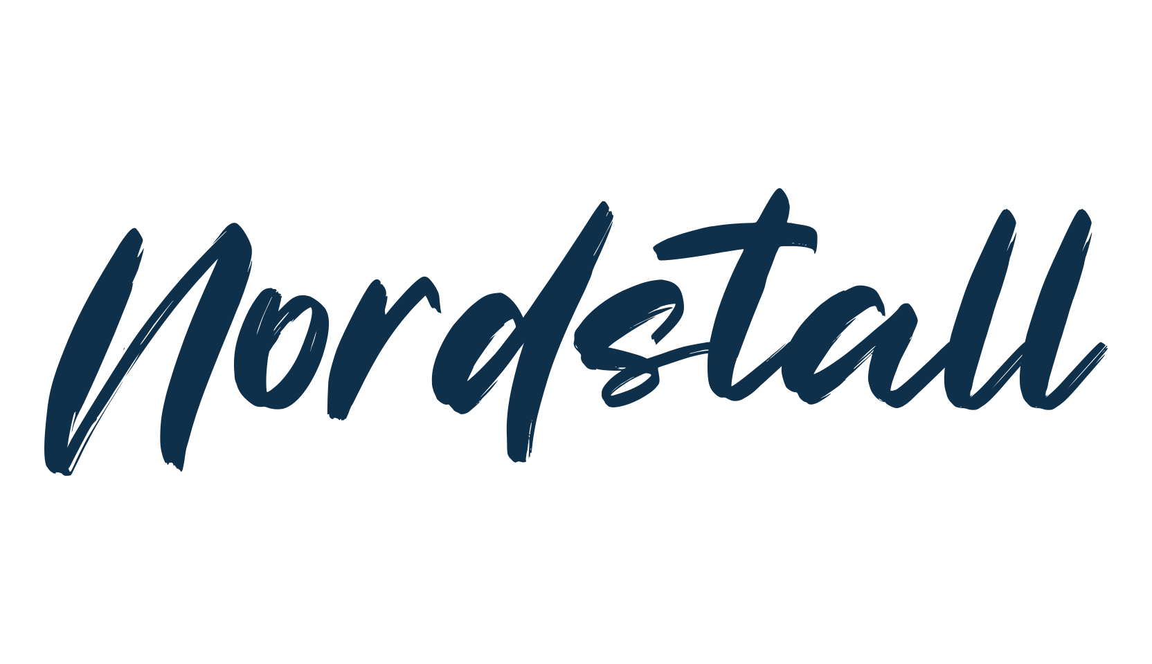 Nordstall, script brush fancy decorative calligraphy font preview