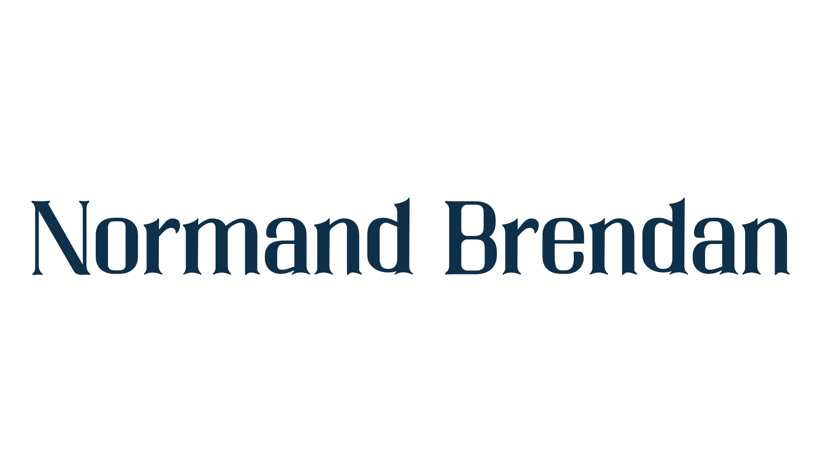 Normand Brendan, basic serif font preview