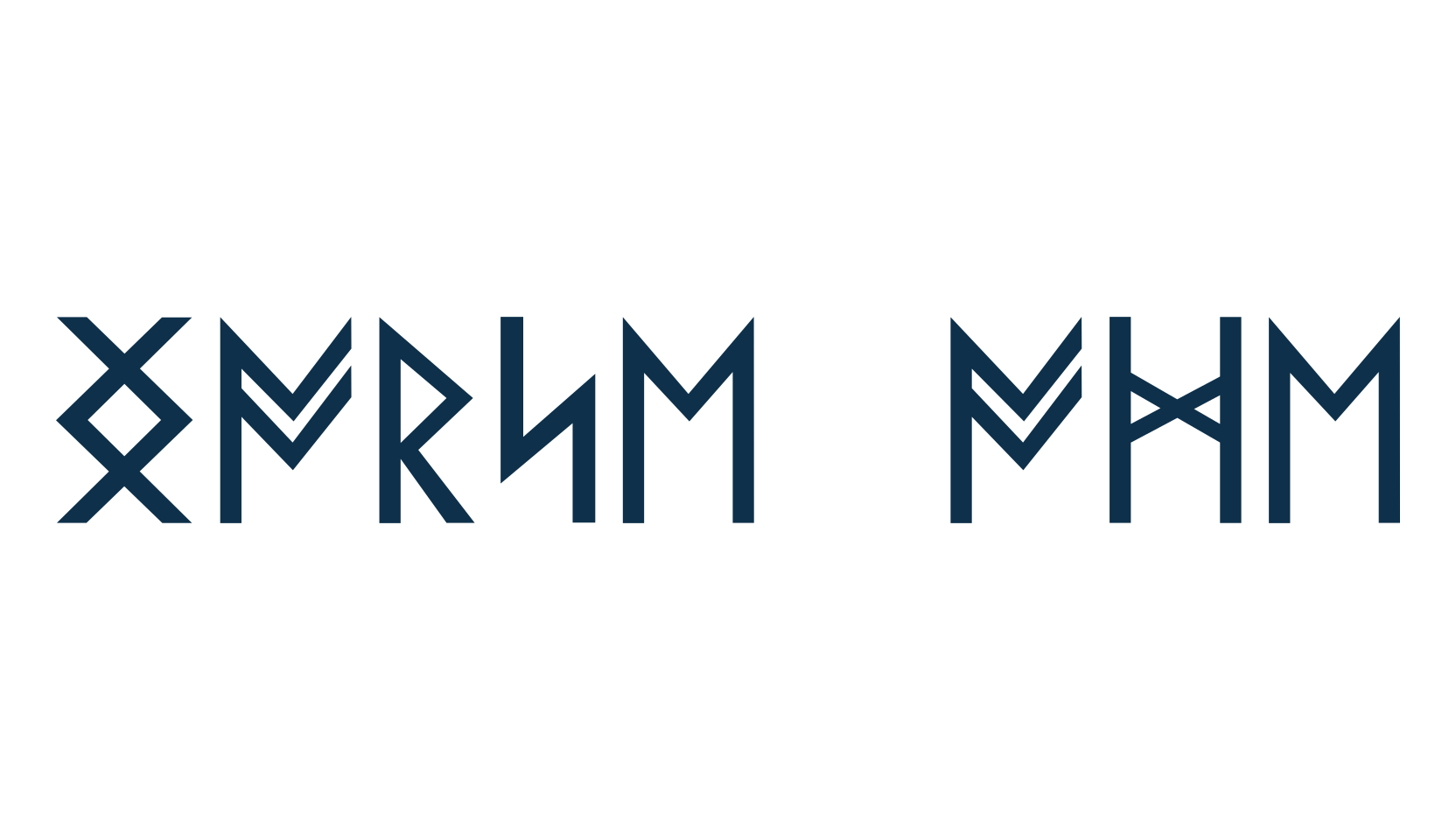 Norse Code, fancy decorative font preview