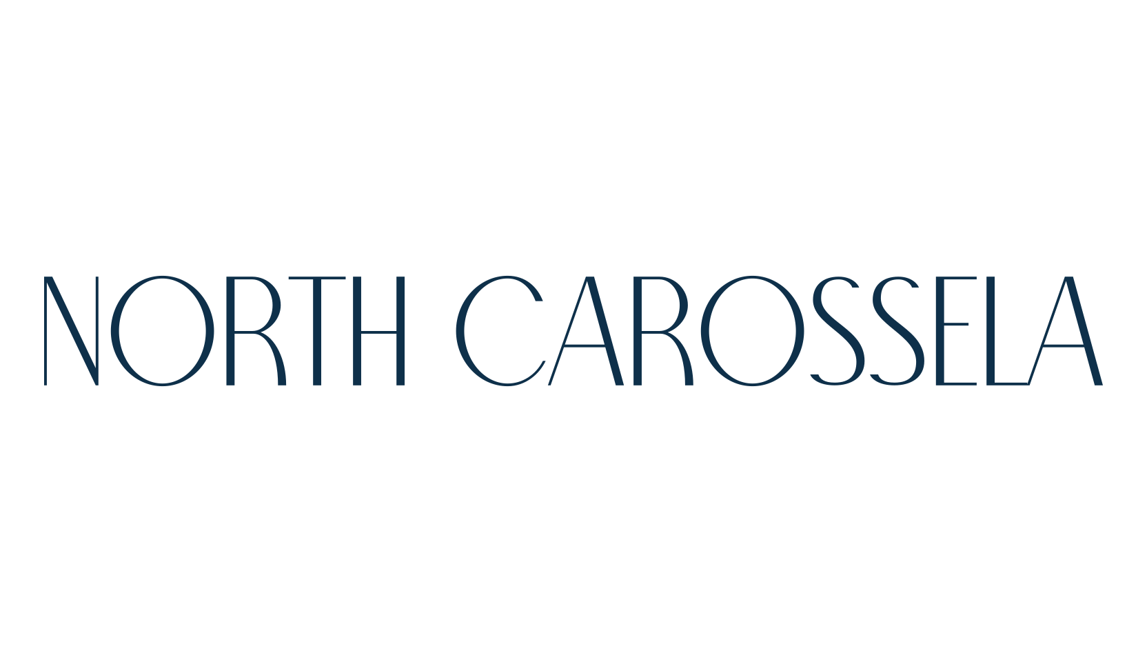 North Carossela, basic sans serif font preview