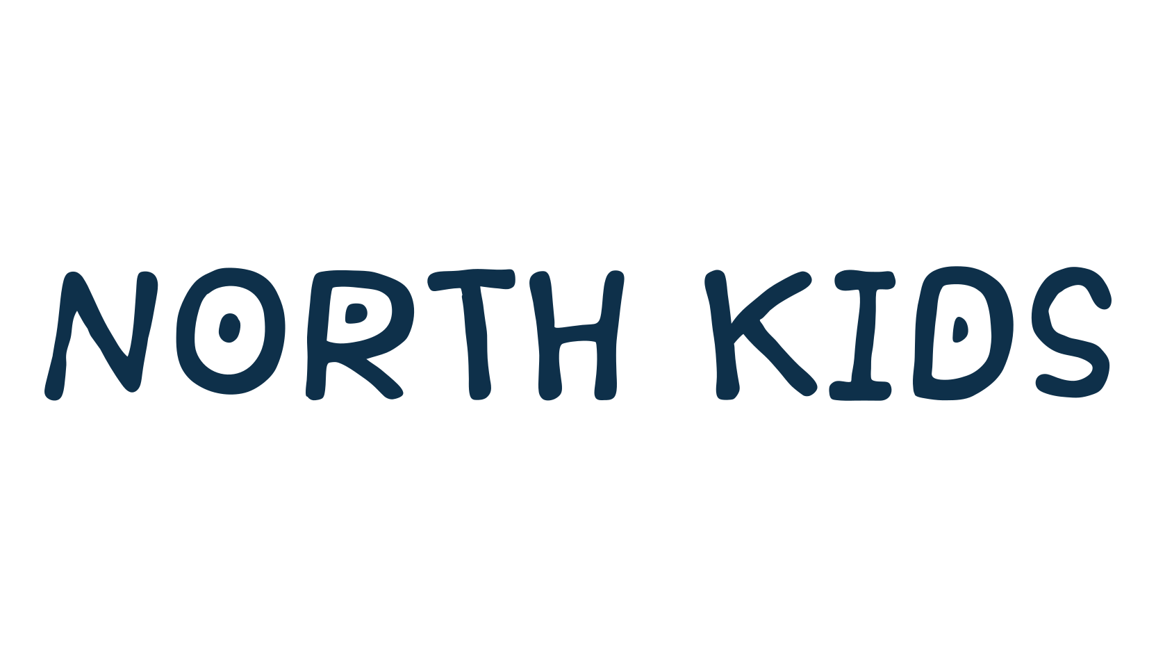 North Kids, fancy cartoon decorative font preview