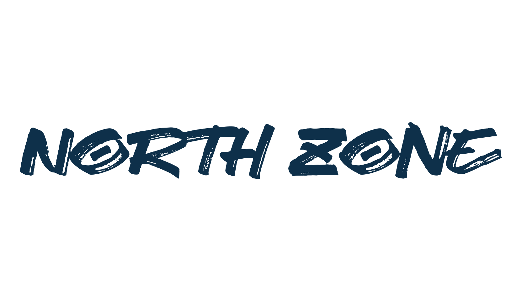 North Zone, script brush fancy decorative calligraphy font preview