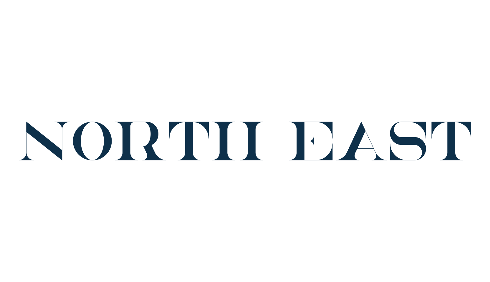 North East, basic serif font preview