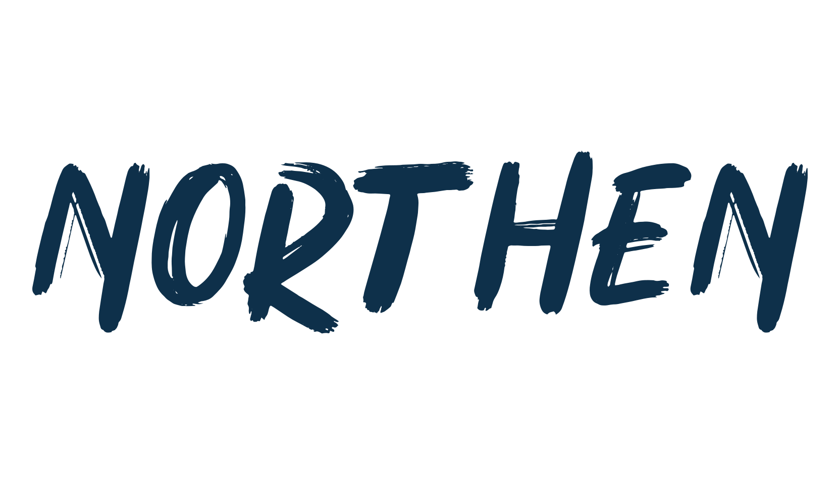 Northen (northen), script brush fancy decorative calligraphy font preview