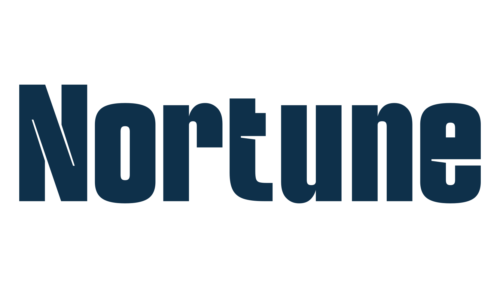 Nortune, sans serif font preview
