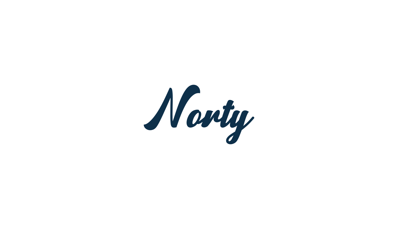 Norty, fancy old school decorative script calligraphy font preview