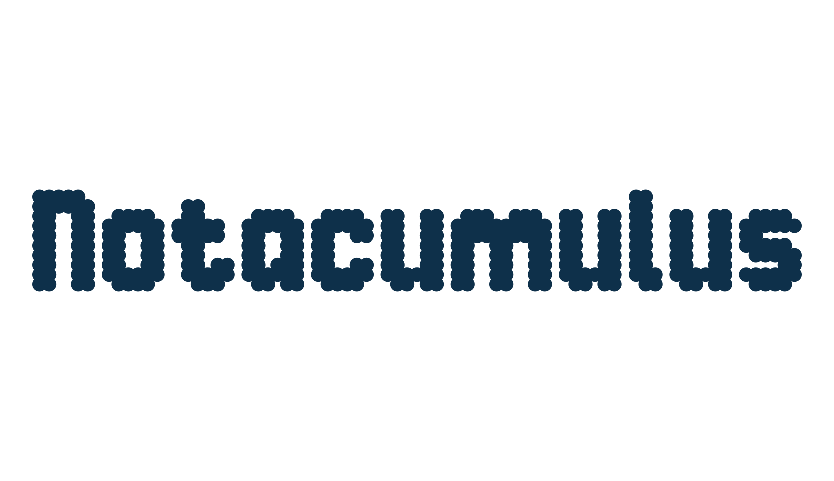 Notacumulus, fancy various decorative font preview