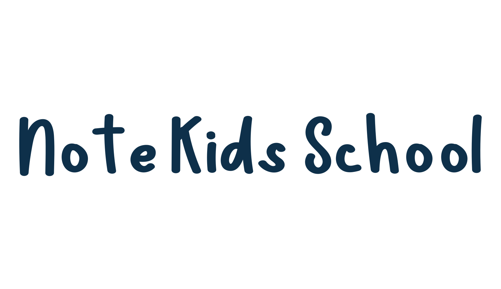 Note Kids School, handwriting font preview