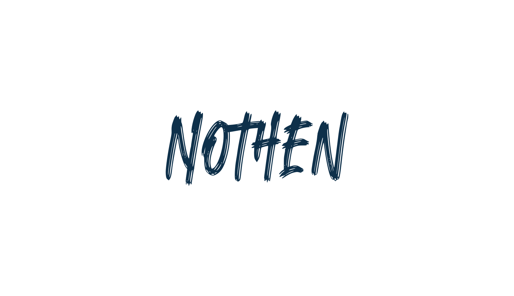 Nothen, script brush fancy decorative calligraphy font preview