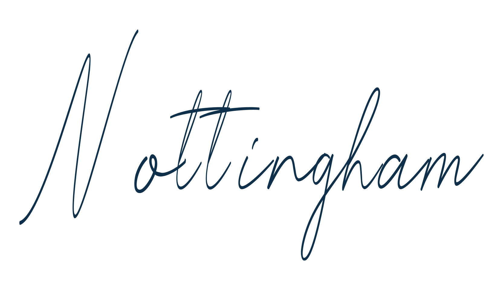 Nottingham (nottingham-2), handwriting font preview