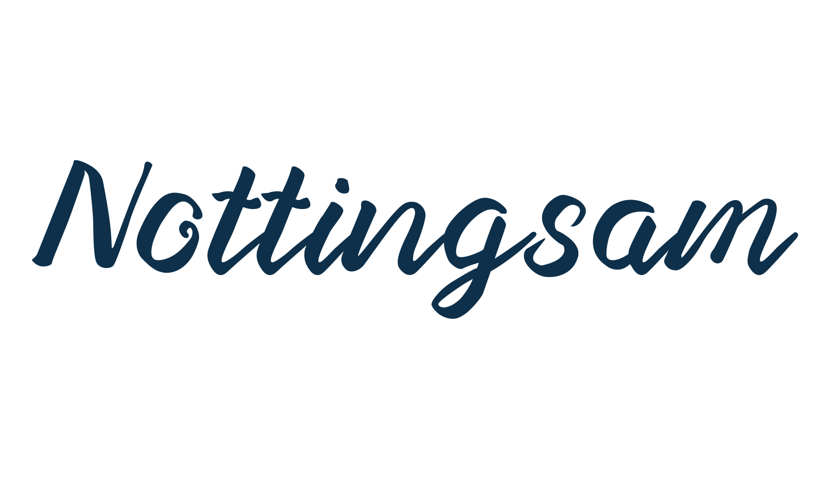 Nottingsam, fancy decorative font preview