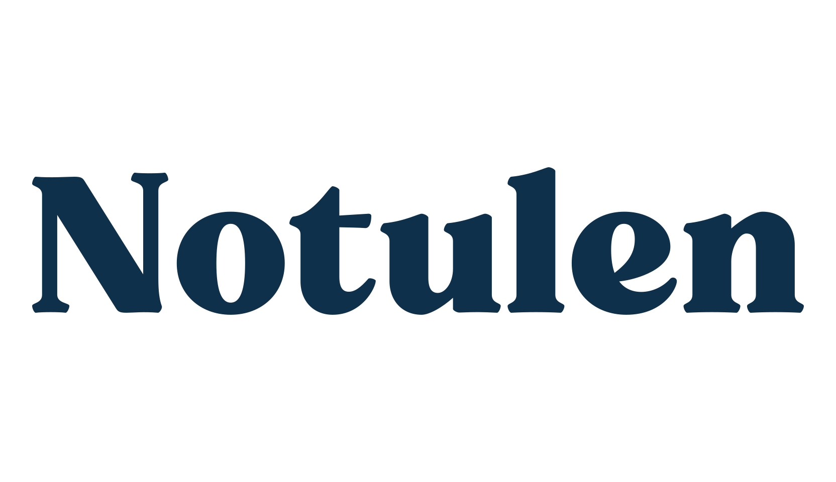 Notulen, serif font preview