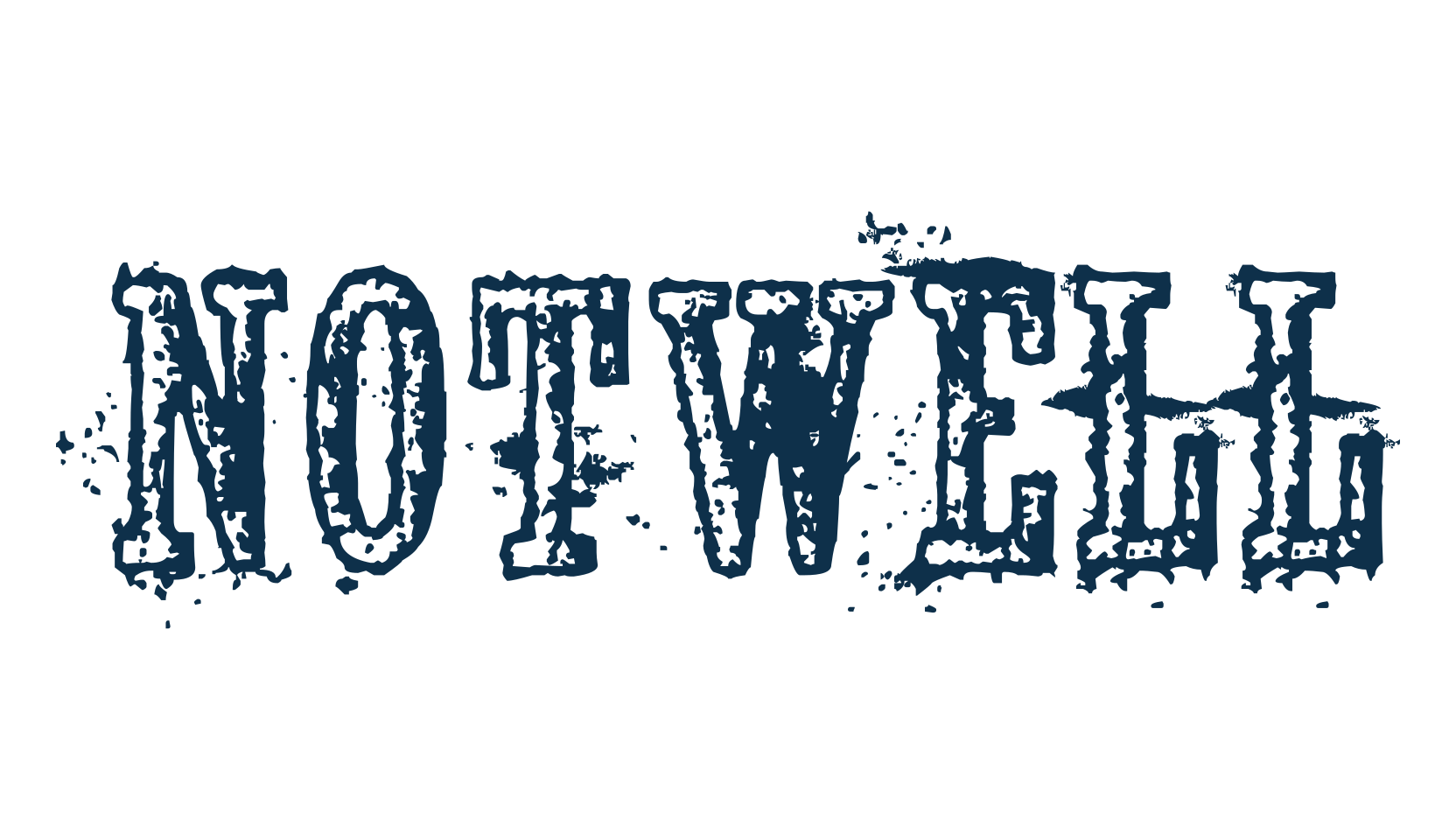 Notwell, destroy font preview