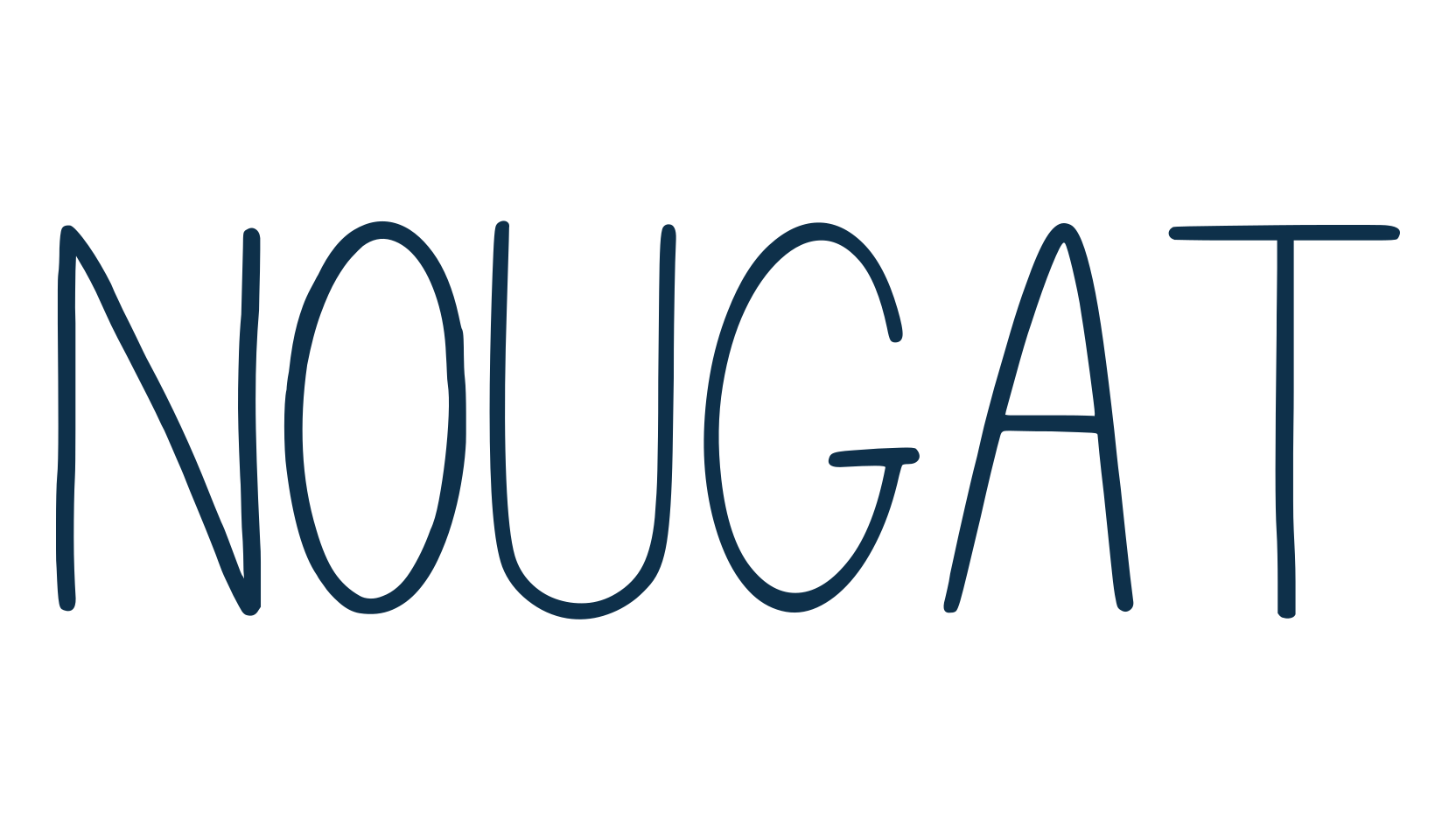 Nougat (nougat-2), fancy decorative font preview