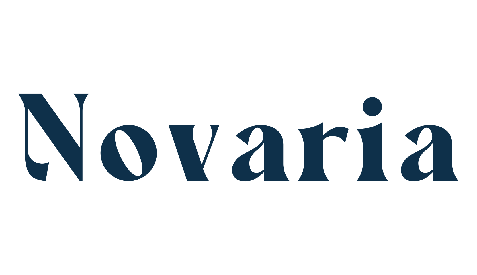 Novaria, retro font preview